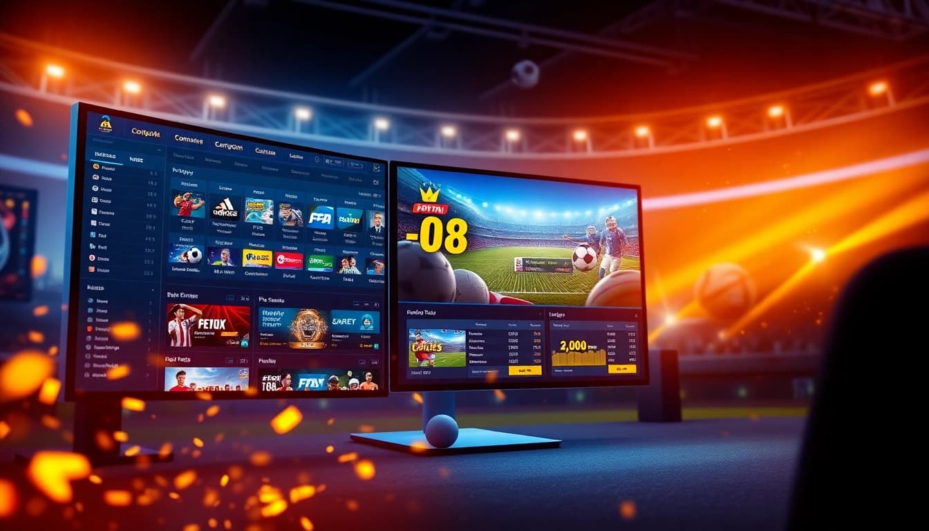 Experience the excitement of online betting at 98winwin.live with vibrant promotional displays and modern interface.
