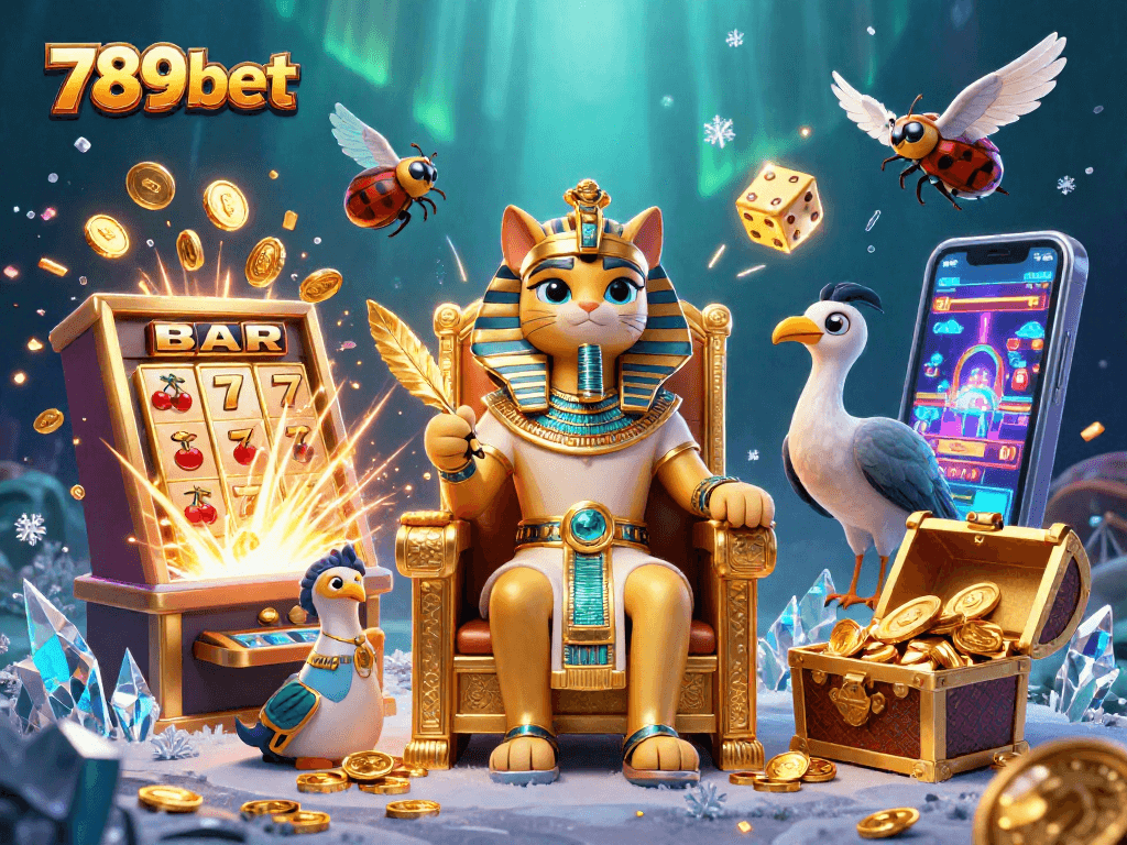 Experience thrilling wins at 789bet with vibrant casino elements and our Egyptian royal theme.