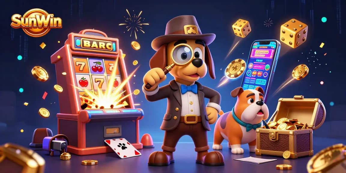 Join SunWin's thrilling adventure with a detective duo uncovering hidden treasures in vibrant casino gameplay.