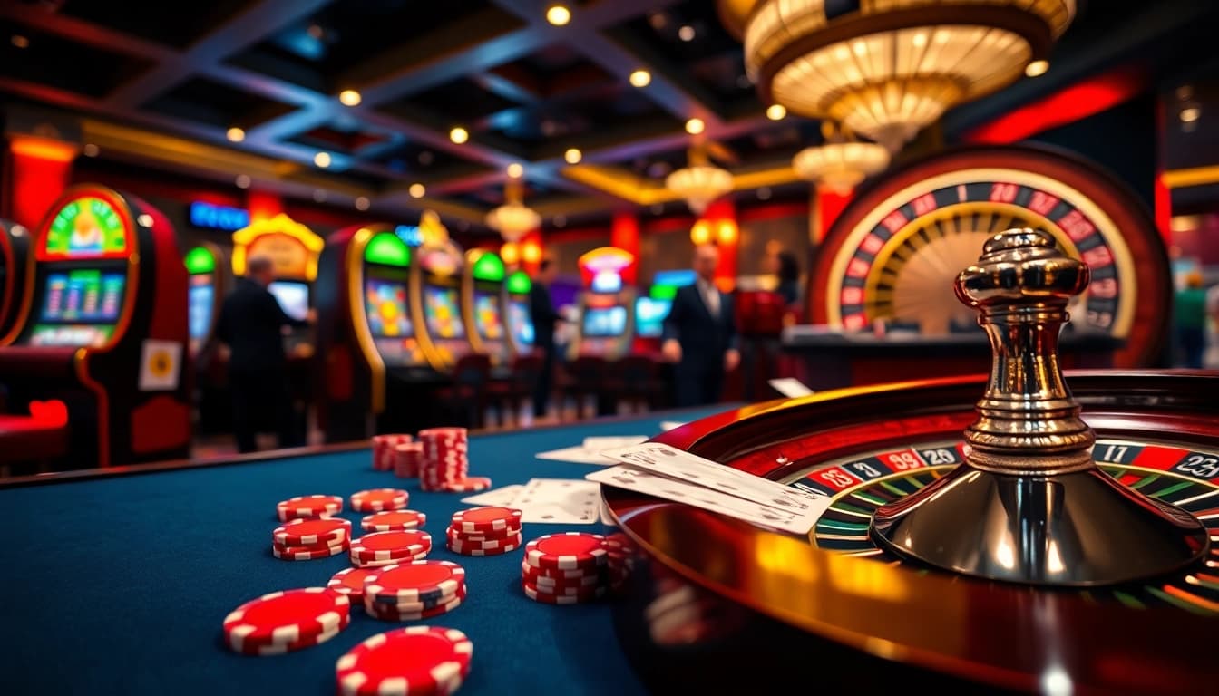 Experience the thrill of game go8 with vibrant tables and exciting casino atmosphere.
