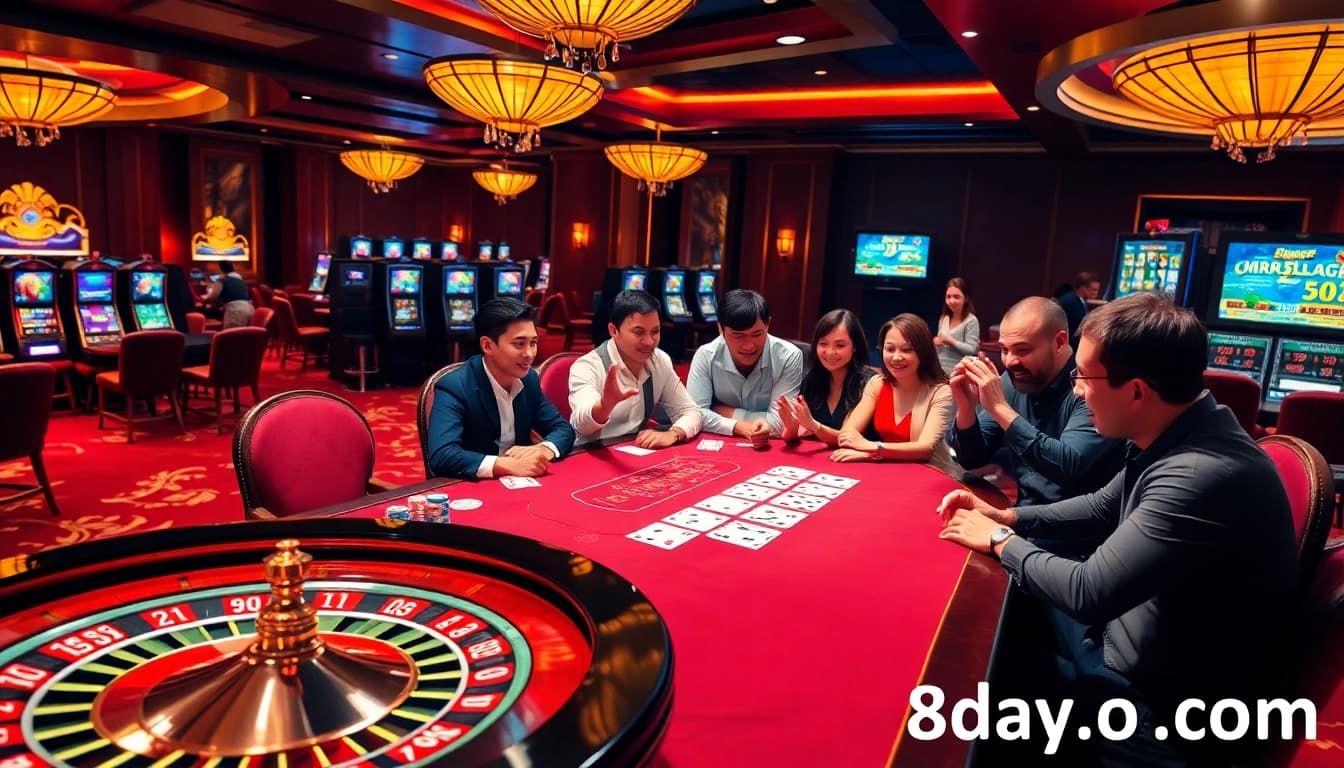 Experience the thrilling atmosphere of 8day.cn.com with high-stakes casino gaming.