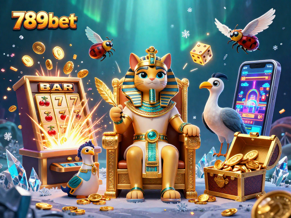 Experience thrilling wins at 789bet with vibrant casino elements and our Egyptian royal theme.