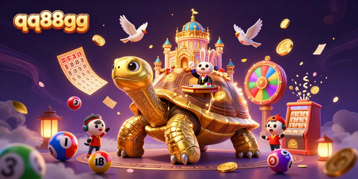 Experience the thrill of qq88gg at a vibrant fantasy casino scene with winning elements.