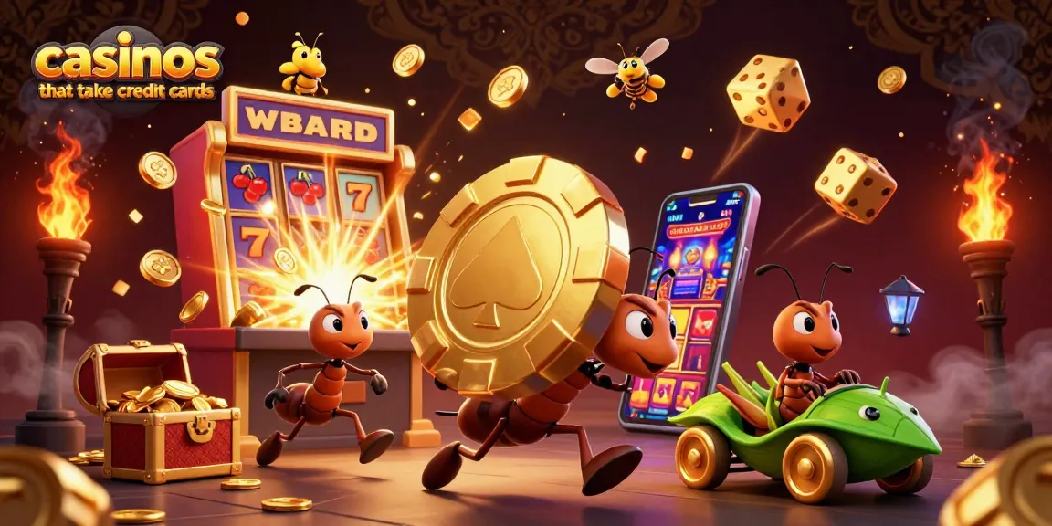 Experience thrilling gaming at casinos that take credit cards with exciting visuals of bold characters and plenty of action.