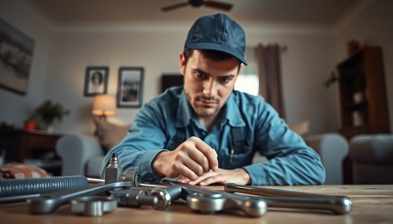 Experience whole house repiping services Tampa with a professional plumber at work.